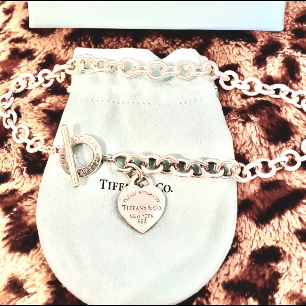 Tiffanys Heart Toggle Necklace
